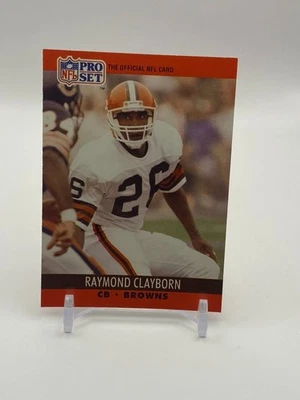 1990 Pro Set Raymond Clayborn #471 - Image 1 of 2