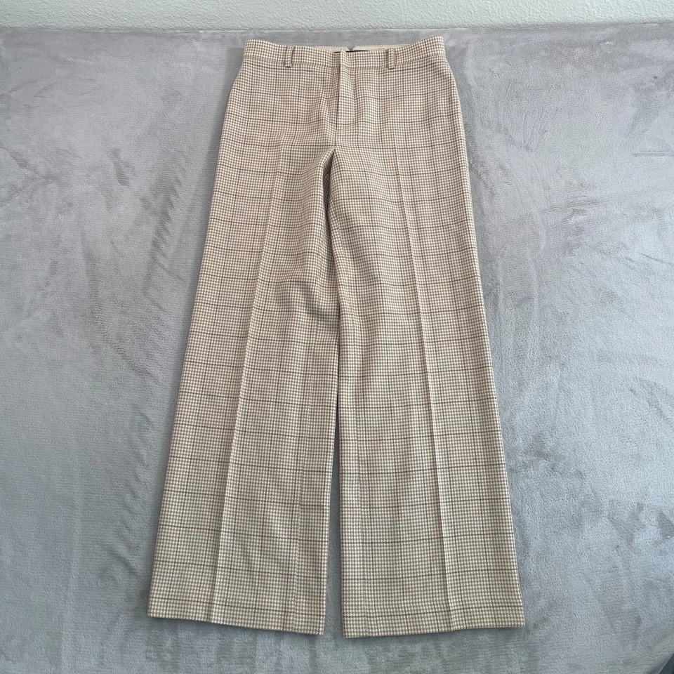 Pantalones de pierna ancha vintage Ralph Lauren etiqueta negra para mujer 10 lana cachemir Foto 1 de 4