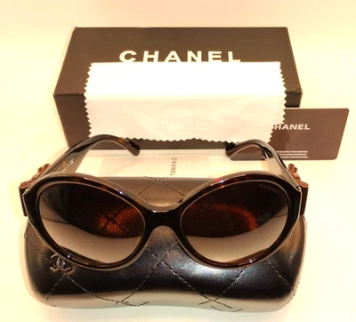 Chanel 5283-Q 714/S5 marrón tortuga degradado 57 mm Foto 1 de 4