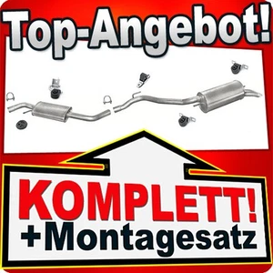 Auspuff für VW T4 TRANSPORTER IV 1.9 2.4 2.5 D TD TDI SWB 96-03 Auspuffanlage - Bild 1 von 2