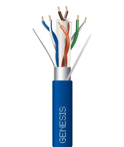 Genesis 51921006 23/8 (4 Twisted Pair) Solid, Overall Shielded, Cat6+ 1000ft - Picture 1 of 2