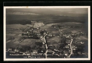 Dobel /Württ. Schwarzw., Teilansicht, Fliegeraufnahme, Ansichtskarte 1936  - Picture 1 of 2