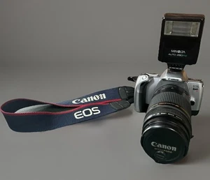 Canon EOS Rebel Ti 35mm Film Camera/76-300mm Ultrasonic Lens/Minolta Auto 280px - Picture 1 of 17