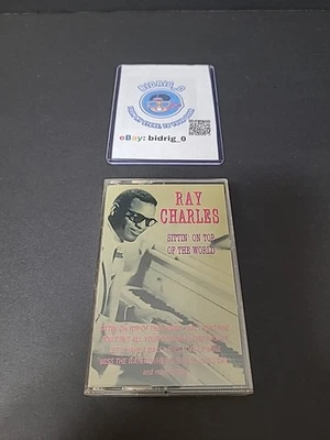 RAY CHARLES - Sitting On Top Of The World Vintage Cassette Tape BLUES - Image 1 of 3