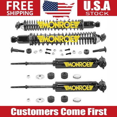 Amortiguador delantero trasero Monroe 3X para Chevrolet Chevelle 1968 1969 1970-1972 Foto 1 de 3