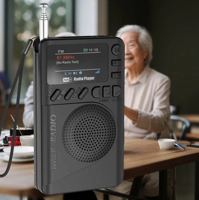 Pocket DAB/DAB+ Digital FM Radio LCD Display Good Sound Speaker Long Life - Image 1 of 4