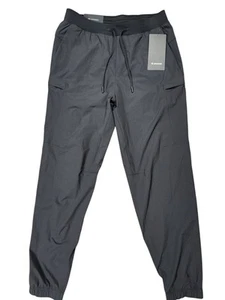 Pantalón cargo Lululemon Zeroed en ajuste clásico regular para hombre talla mediana negro nuevo - Imagen 1 de 13