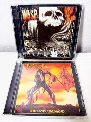 WASP 2 CD Lot - Headless Children, The Last Command Misprint CD Rare 💥 Metal 💥 Foto 1 de 4