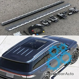 Fits for Lincoln Aviator 2020-2024 Running Boards Deployable Electric Side Steps - Picture 1 of 12