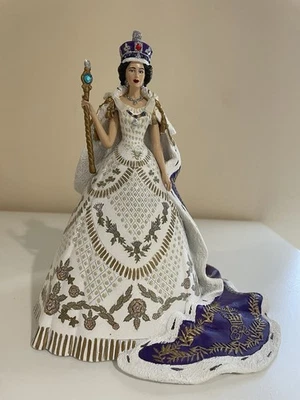 Figura La Coronación de la Reina Isabel II Colección Hamilton Coleccionable Foto 1 de 4
