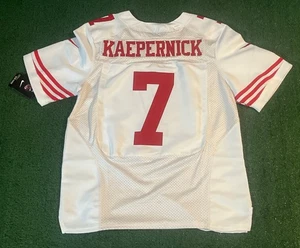 Colin Kaepernick Nike On Field San Francisco 49ers White Jersey Size 40 (M) NWT - Picture 1 of 9