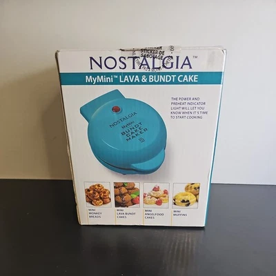 Nostalgia My Mini Lava Donut Muffin and Bundt Cake Maker r1 Foto 1 de 4