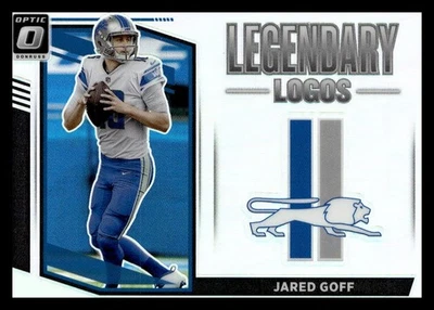 2021 Donruss Optic Legendary Logos #7 Jared Goff - Image 1 of 2