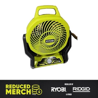 Ryobi PCL811 - Ventilador Portátil Híbrido 18 Voltios SERIE WHISPER 7-1/2" (Solo Herramienta A4 Foto 1 de 4