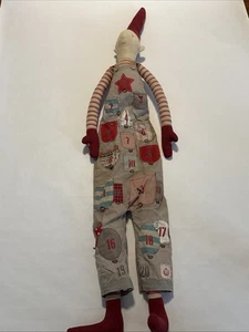 Maileg Advent Pixie Doll Approx. 4’ Tall Multi Color Needs Patched Christmas - Picture 1 of 7