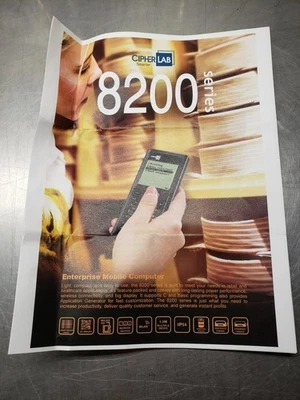 Barcode Scanner: CipherLab 8200 Mobile Computer, Ideal For Stock Takes - Image 1 of 3