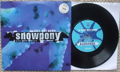 Snow Pony - Easy Way Down / Golden Carriage - EX- 45 + PS - Numbered LTD Edition Foto 1 de 3