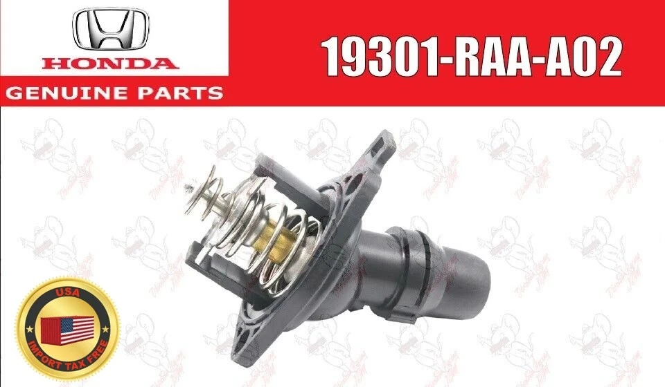 Conjunto de termostatos originales Honda ACURA ACCORD ELEMENTOS 19301-RAA-A02 OEM Foto 1 de 4