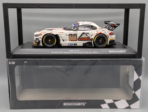 Maquetas de coches 1:18 Minichamps BMW Z4 GT3 24H Spa 2015 #888 Triple 8 Racing con embalaje original - Imagen 1 de 15
