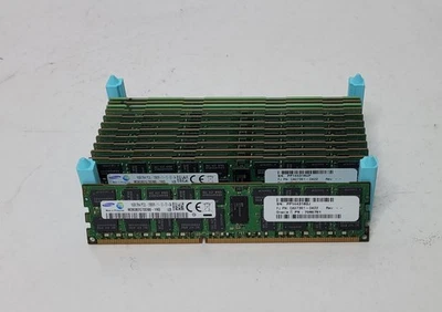 192GB (12 x 16GB) Samsung PC3L-12800R Reg ECC Server RAM - M393B2G70DB0-YK0 - Image 1 of 4
