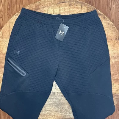 Joggers Under Armour imparables rejilla polar negro 1386544-001 para hombre XL Foto 1 de 4