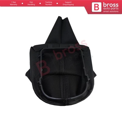 Polaina de arranque negra Bross BSP669 palanca de cambios 7588.VQ para Peugeot 307 Foto 1 de 4
