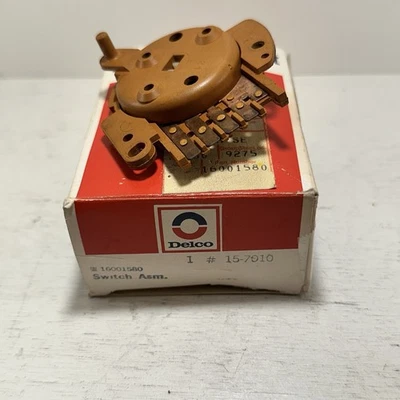 Nuevo interruptor de control del soplador OEM GM 16001580 1985 Buick Riviera Old Toronado Nuevo de Lote Antiguo Foto 1 de 4