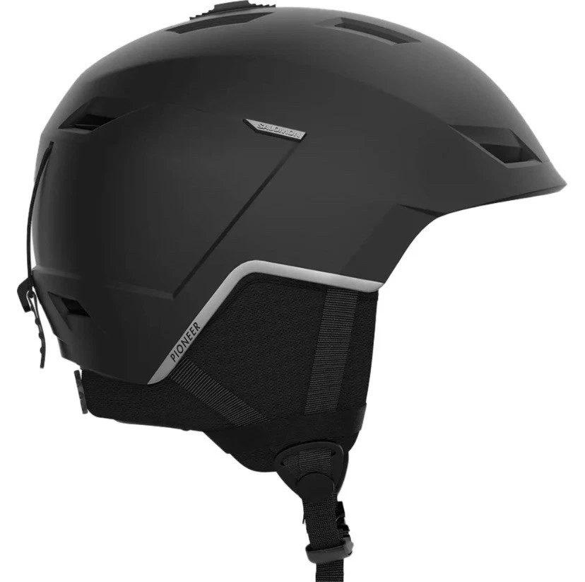 Casco de esquí Salomon Pioneer LT casco para hombre snowboard negro/plateado M 56 - 59 cm Foto 1 de 4