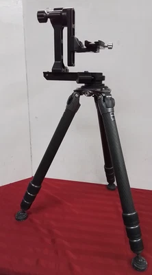 Gitzo GT5543LS Carbon Fiber Tripod w/ Kirk Photo Model No. G1 Gimbal Head - Image 1 of 4