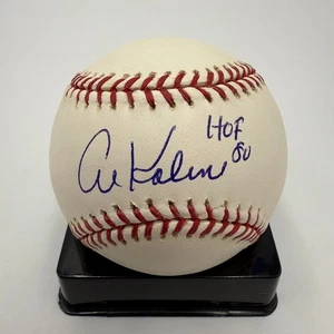 AL KALINE SIGNED/AUTO'D OFFICIAL RAWLINGS MLB MAJOR LEAGUE BASEBALL HOF 80- JSA - Picture 1 of 6