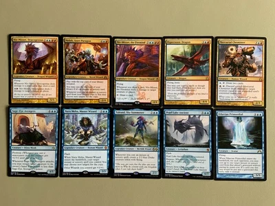 MTG Blue Red UR Niv-Mizzet, Dracogenius Overload Commander Deck  RTR COM EDH - Image 1 of 4