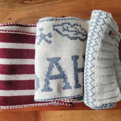 Bufanda de lana unisex rara DIESEL Y2K talla única Foto 1 de 4