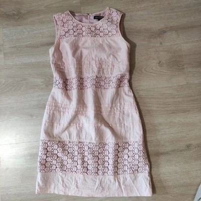 Schick Spitze Stickerei Blumen Schick elegant Kleid Zara H&M Vero moda C& A - Bild 1 von 4