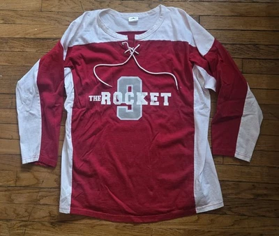 2005 The Rocket Maurice Richard XL Movie Promo Hockey Mtl Canadiens NHL Jersey - Image 1 of 4