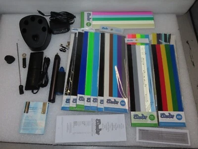 3Doodler Printing Pen 21126 BS 3DPDL 13501 & PLA Plastic Filament Strands - Image 1 of 4