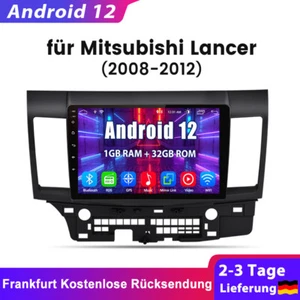 Für Mitsubishi Lancer 2008-2012 10" Android Autoradio GPS Navi WIFI BT DAB+ SWC - Bild 1 von 13