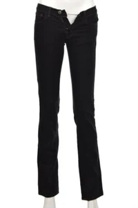 Pantalones de mezclilla para mujer J Brand, talla 24, negros, algodón, informales - Imagen 1 de 4