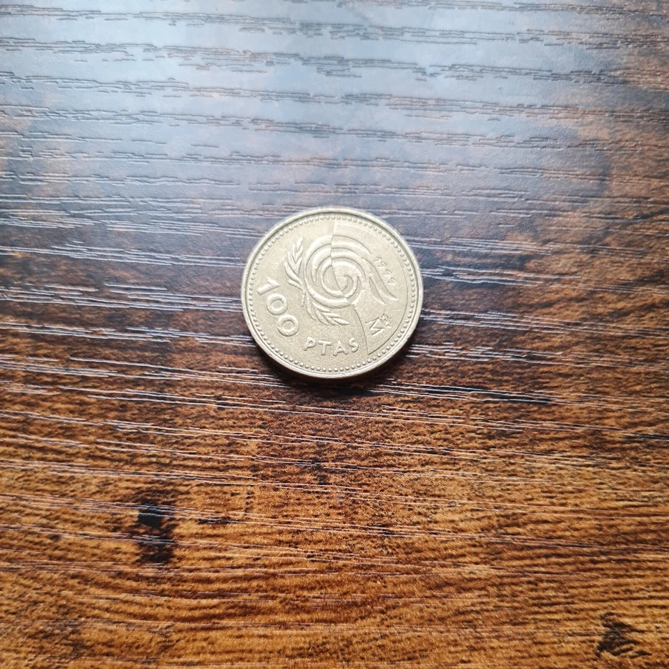 Spain 🇪🇸  100 Pesetas Coin 1999-M Au - Image 1 of 4