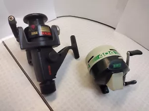 2 Zebco Angelrollen, RX20 & Grün 404. Gebraucht, siehe Bilder! - Bild 1 von 7