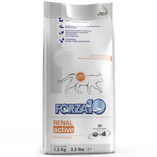 Forza 10 Renal Active Croccantini per gatti con insufficienza renale 1,5kg Secco