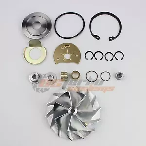 04.5 ~ 07 Dodge Ram 5.9L HE351CW ISB Turbo Rebuild Kit + Billet Comrpessor Wheel - Imagen 1 de 11