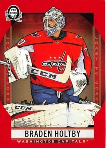2018-19 O-Pee-Chee Coast to Coast Red #99 Braden Holtby - Imagen 1 de 2