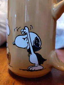 Peanuts Halloween Mug Tea Cup Orange Snoopy And Gang Trick Or Treat Zak! EUC - Picture 1 of 8
