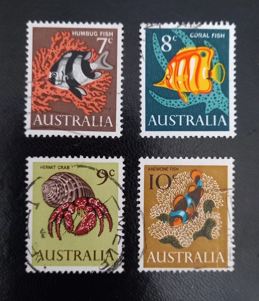Partial Australia used stamp set: 1966 Birds & Marine Life - Image 1 of 1