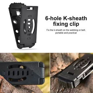 Belt Loops Small DCL Loop Belt Clip For DIY Kydex Sheath Holster Knife Part Gift - Picture 1 of 14