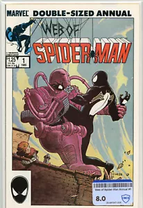 Web Of Spider-Man Anual #1 | Cubierta Vess | Disfraz Negro Simbionte ENVÍO GRATUITO - Imagen 1 de 8