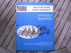 Ford Zugmaschine 310 Aggregat Panter Hilldrop Umbausatz Betriebsanleitung Anleitung - Bild 1 von 2