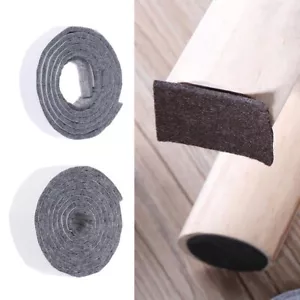 1m Table Chairs Leg Protection Felt Self-adhesive Thickening Felt Foot Pad Cover - Picture 1 of 12