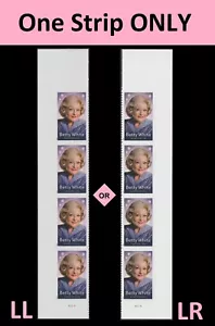 US 5976 Betty White F plate strip 4 MNH 2025 - Picture 1 of 1