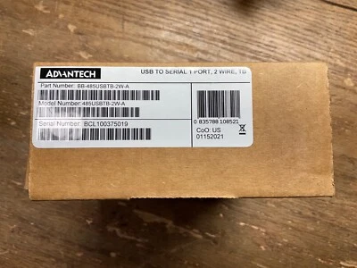 NEW Smartworx BB-485USBTB-2W-A USB TO SERIAL 1 PORT, 2 WIRE, TB - Image 1 of 2